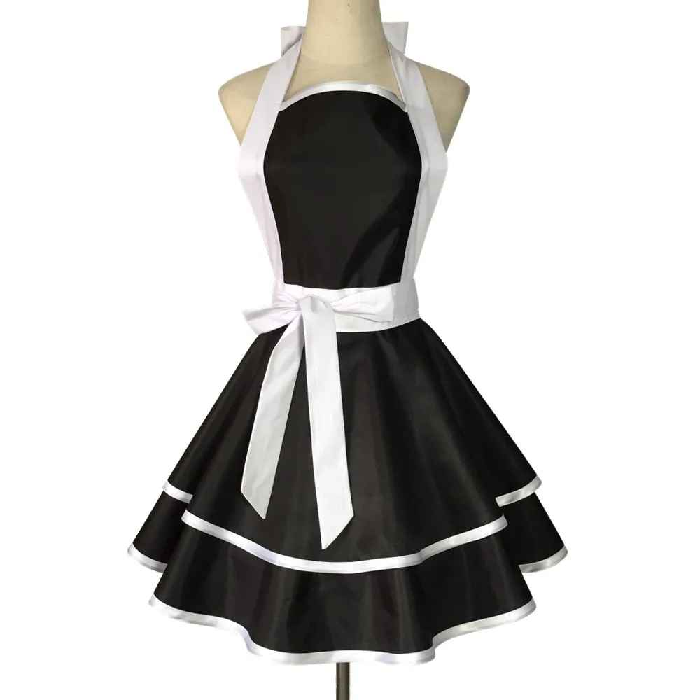 tablier cuisine femme elegant blanc