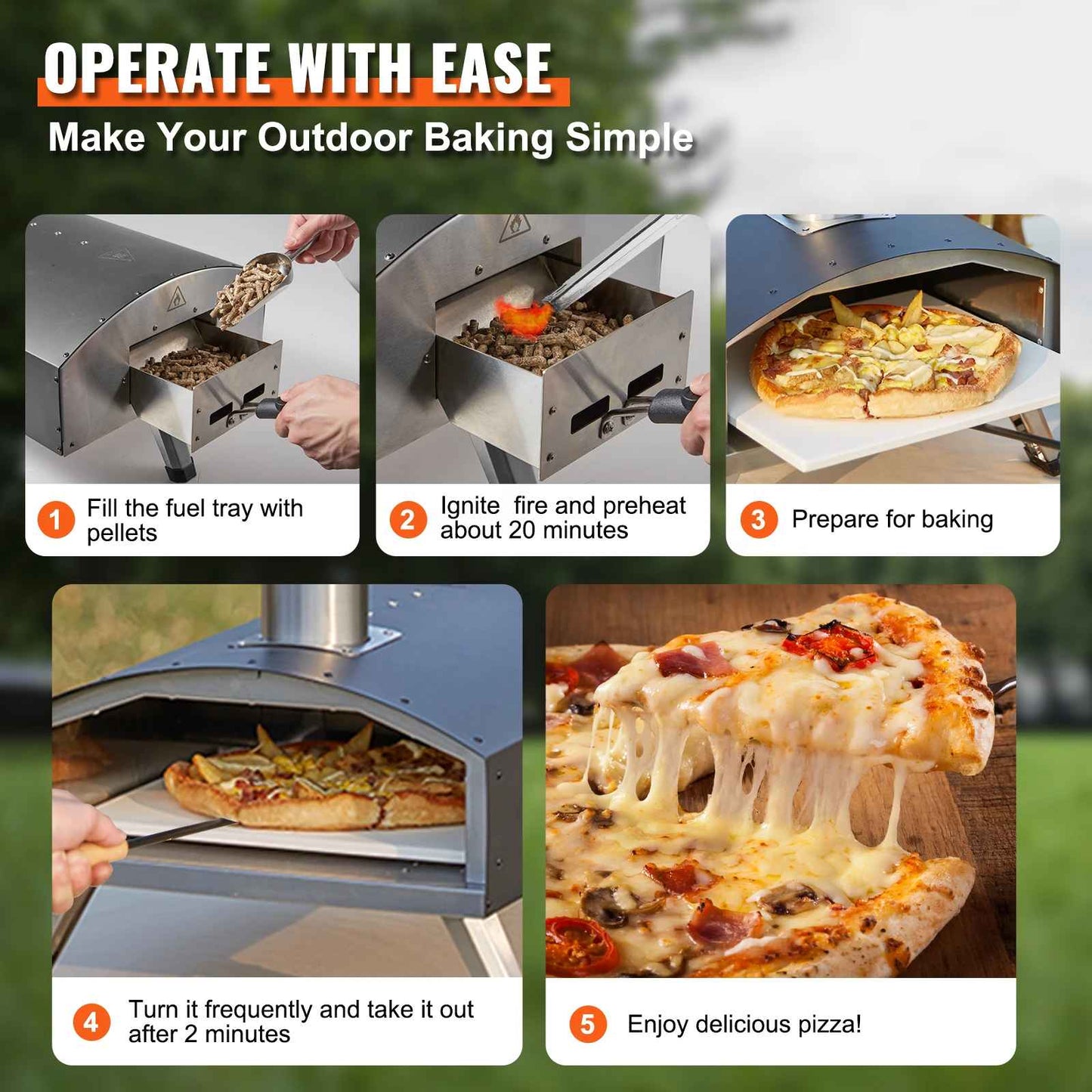 four a pizza bois | Cuisson Pro 90s