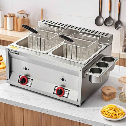friteuse gaz professionnelle 2 bac
