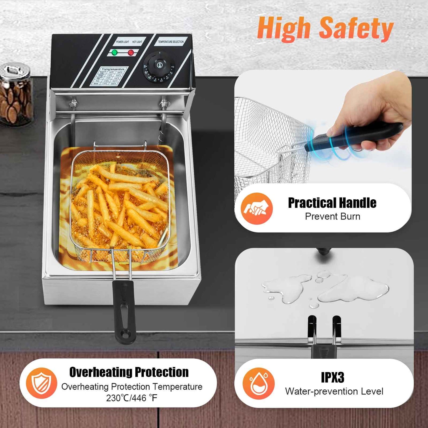 friteuse professionnelle description
