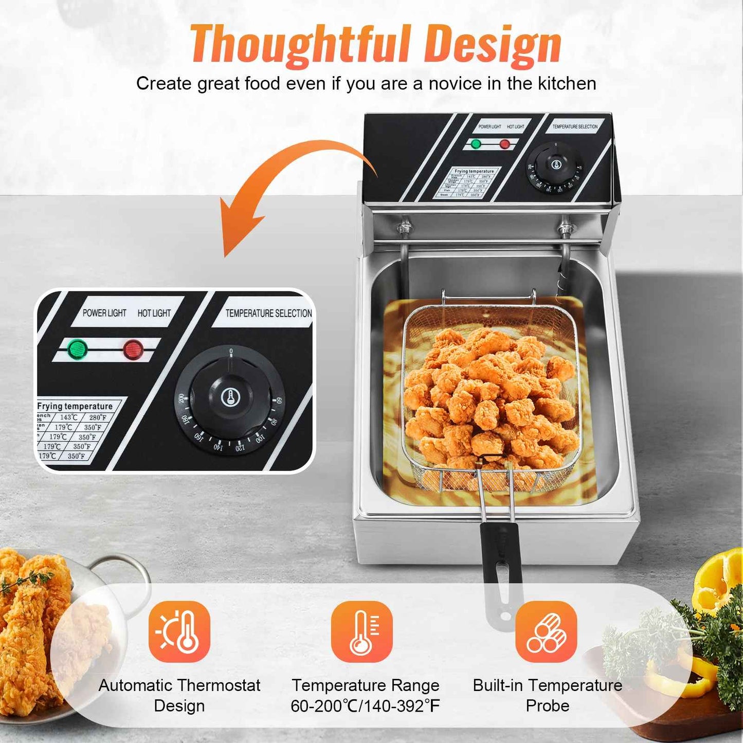 friteuse professionnelle desus