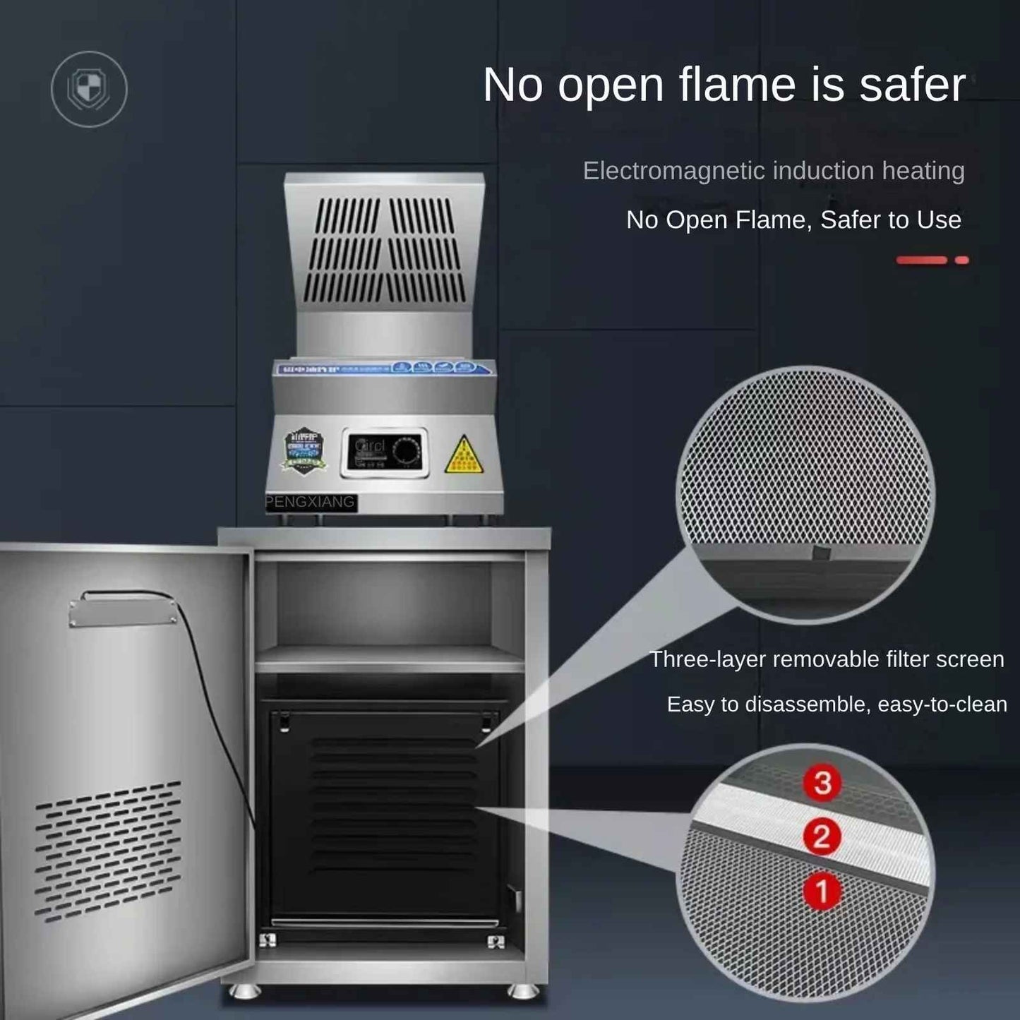 friteuse professionnelle electromagnetique