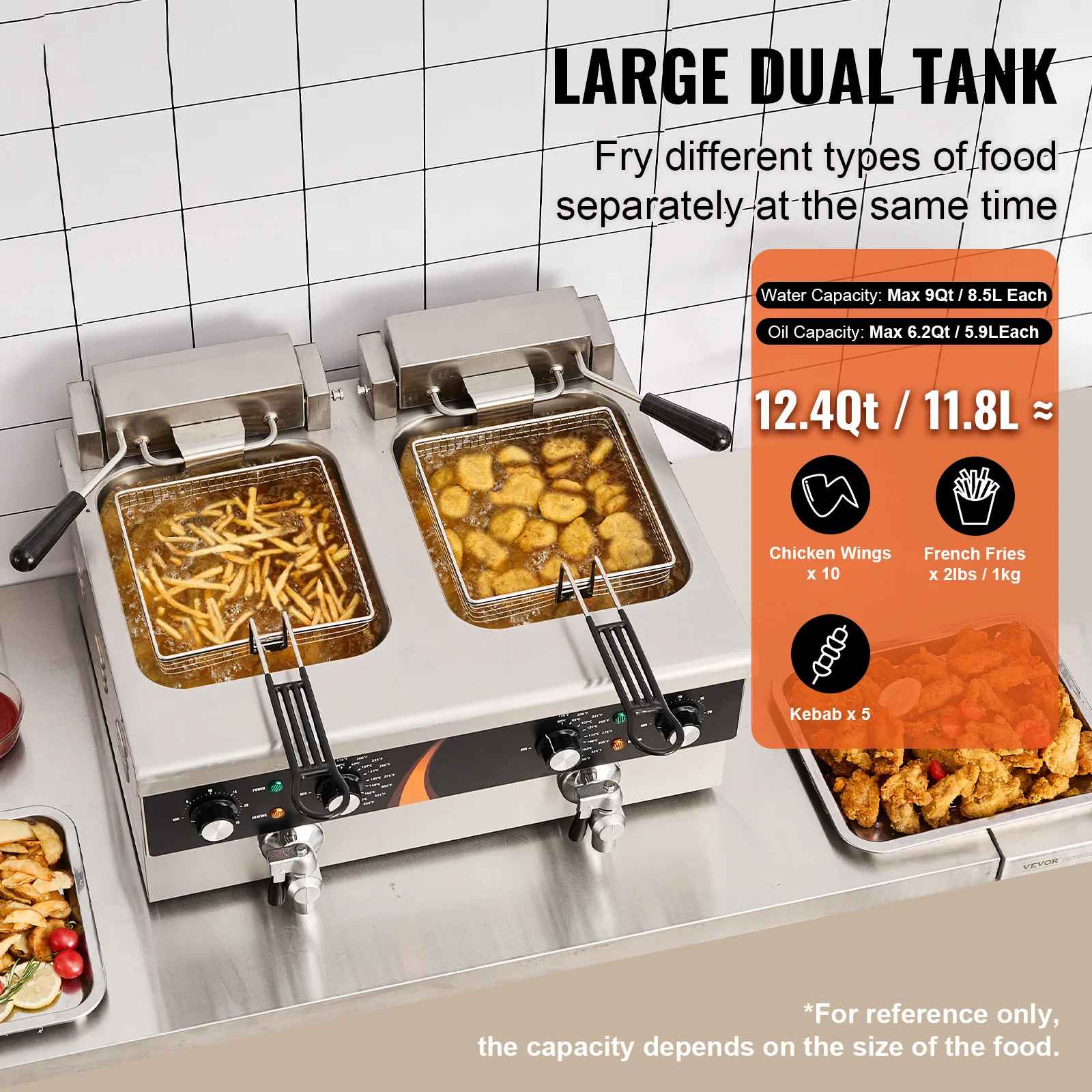 friteuse professionnelle haut