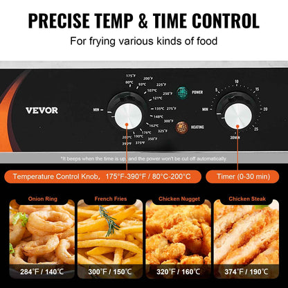 friteuse professionnelle temp