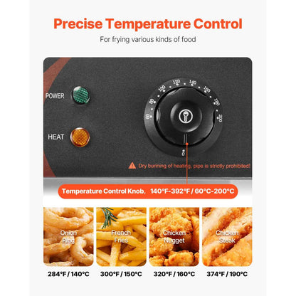friteuse professionnelle temperature