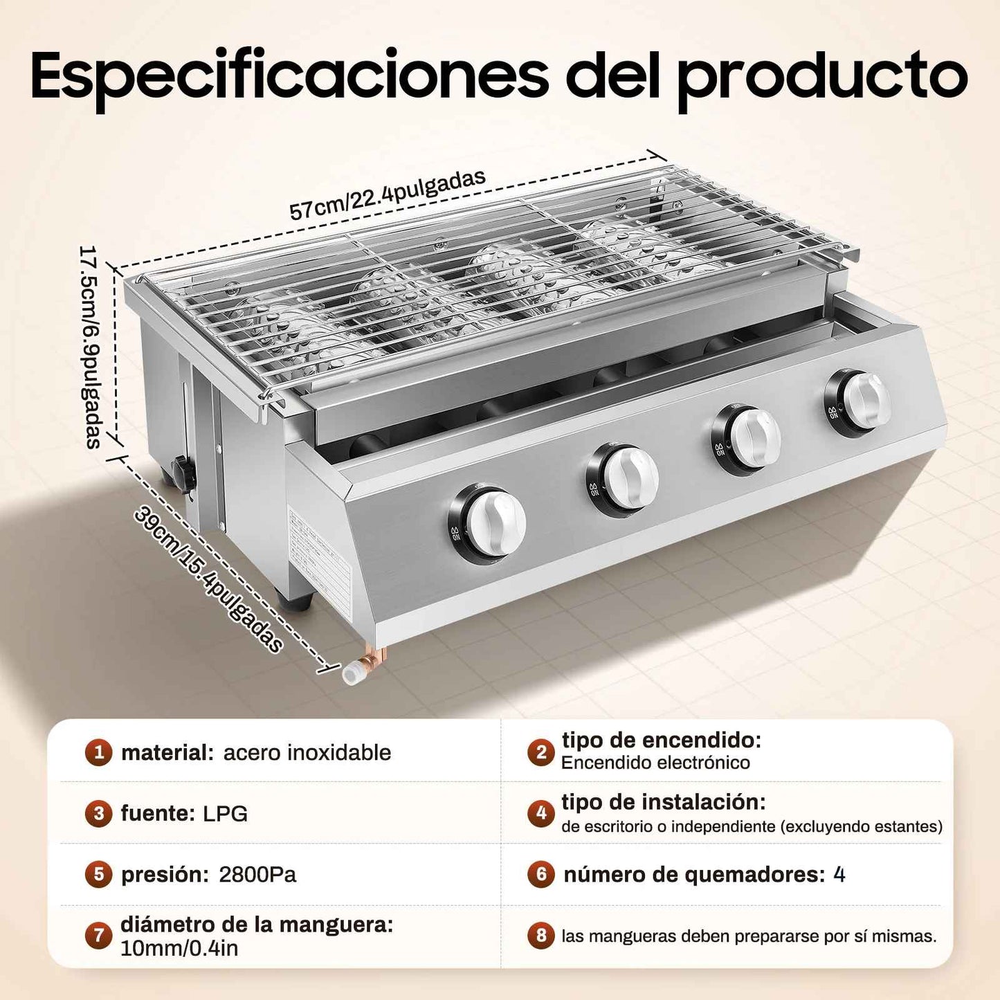 grill plancha description