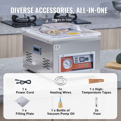 Machine sous vide professionnelle | Conservation 5x