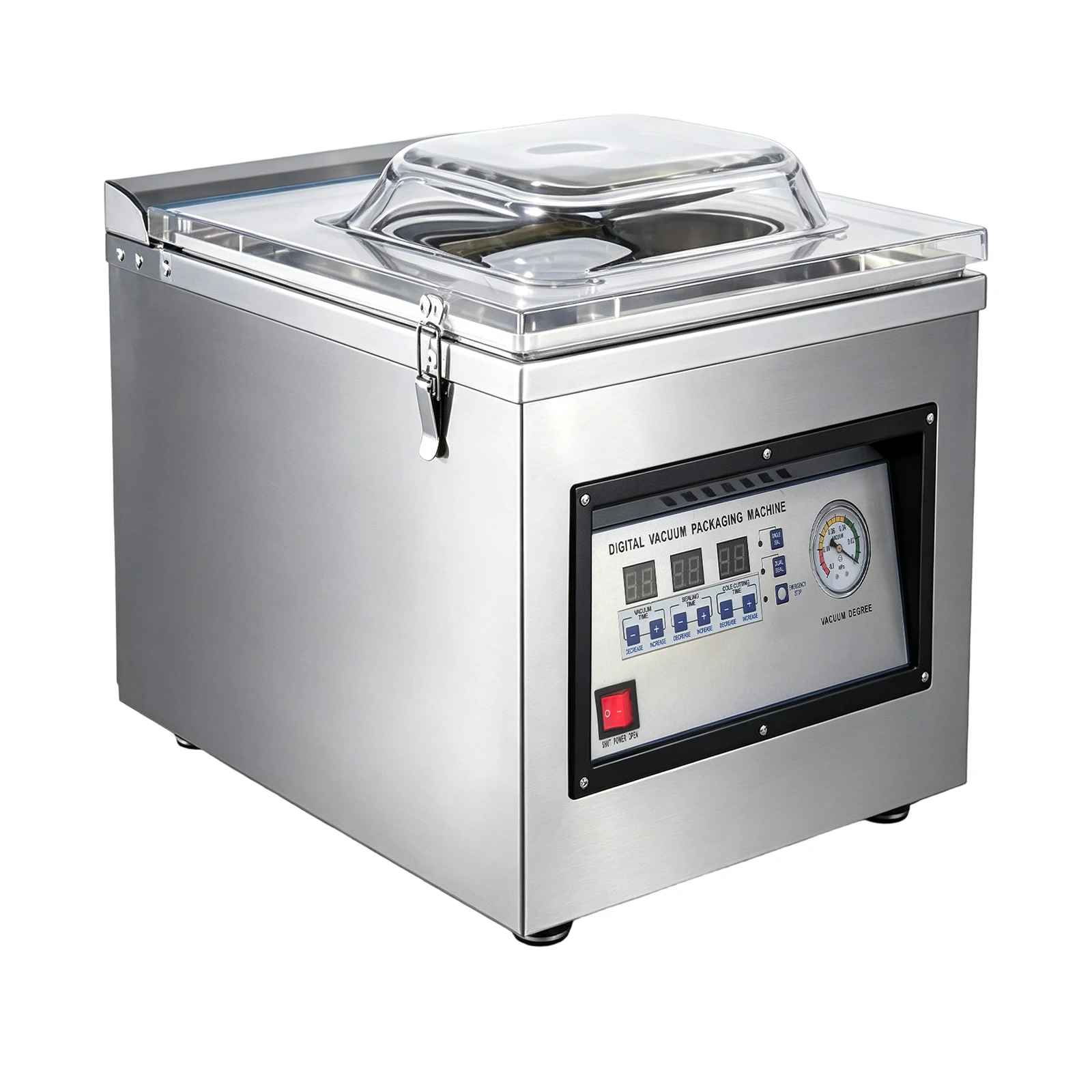 machine sous vide professionnelle devant