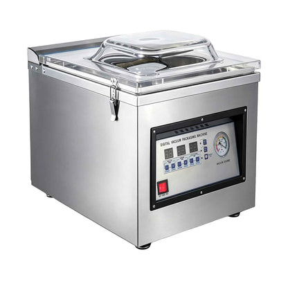 machine sous vide professionnelle devant