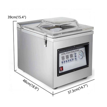 machine sous vide professionnelle mesure