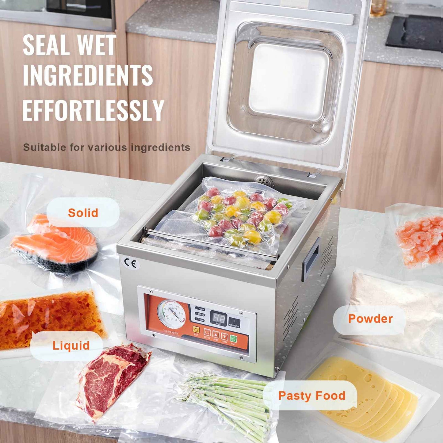 Machine sous vide professionnelle | Conservation 5x