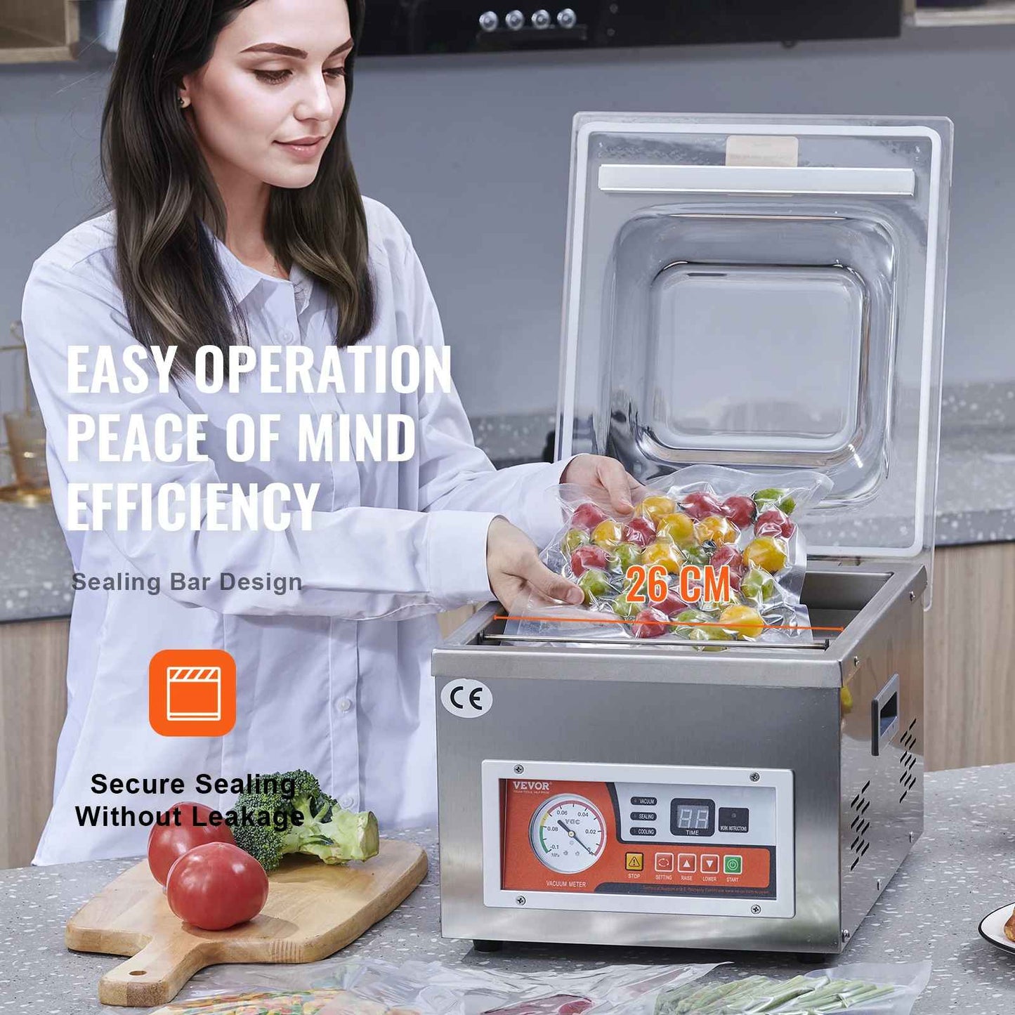 Machine sous vide professionnelle | Conservation 5x