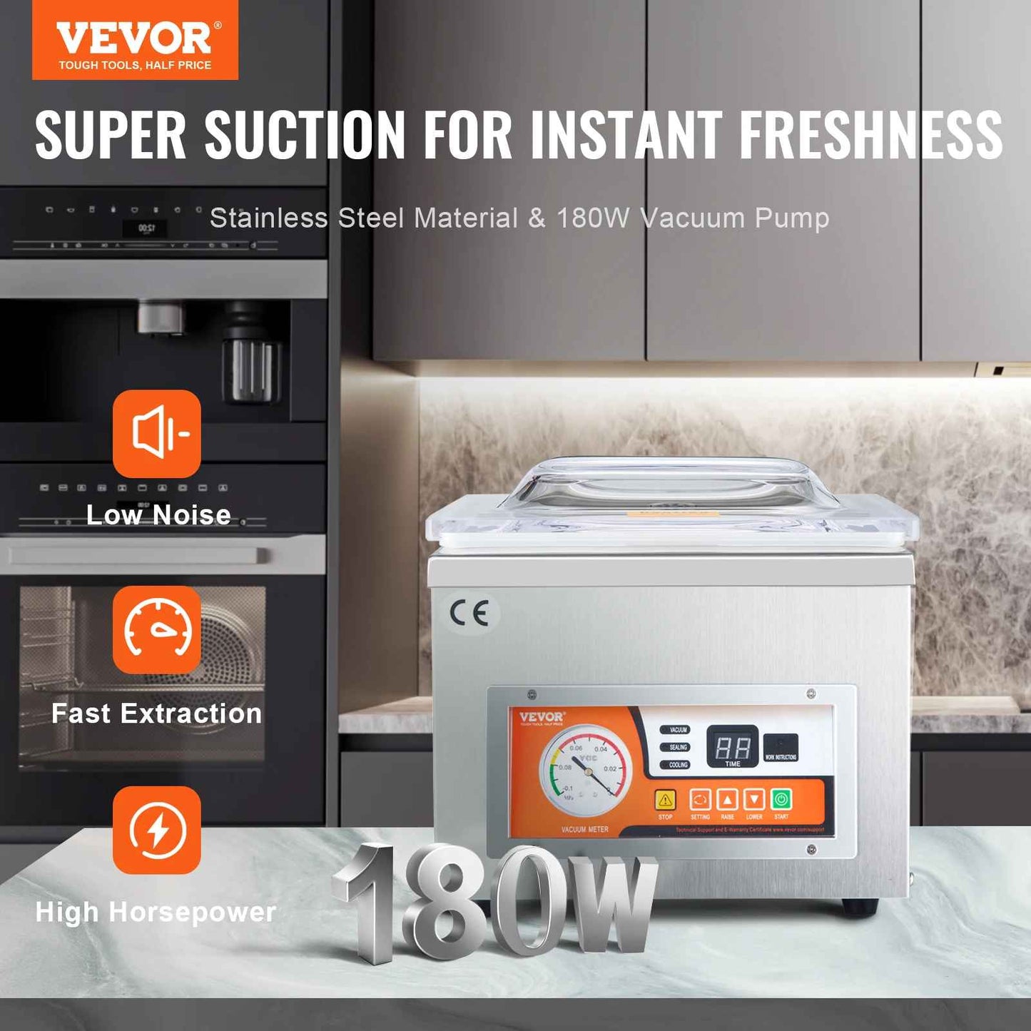Machine sous vide professionnelle | Conservation 5x