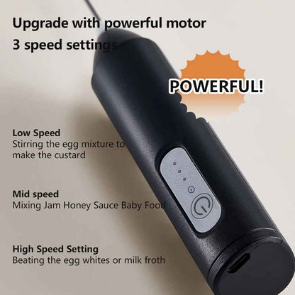 mousseur a lait electrique vitesse