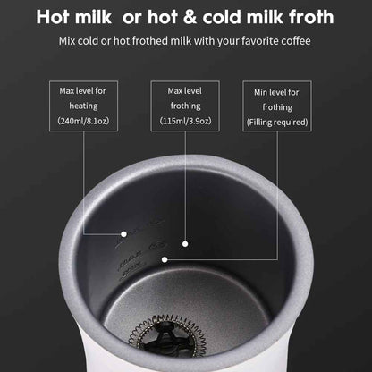 mousseur a lait interieur