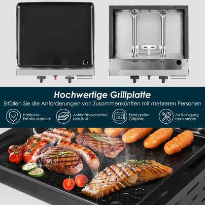 plancha gaz cuisson