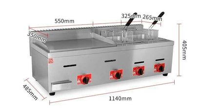 plancha gaz modele 2