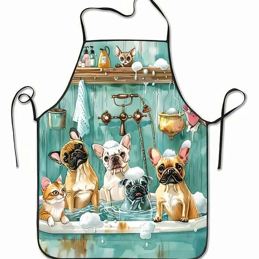 tablier cuisine femme bulldog