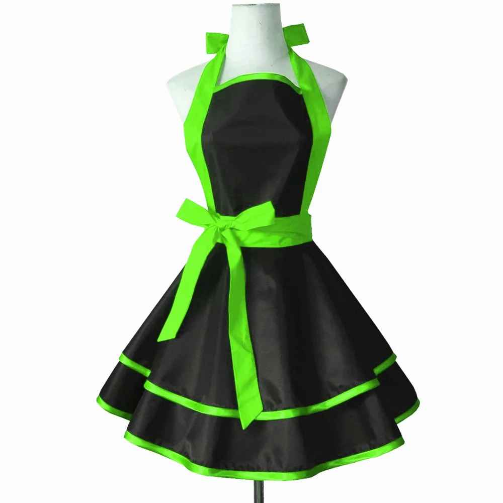 tablier cuisine femme elegant vert