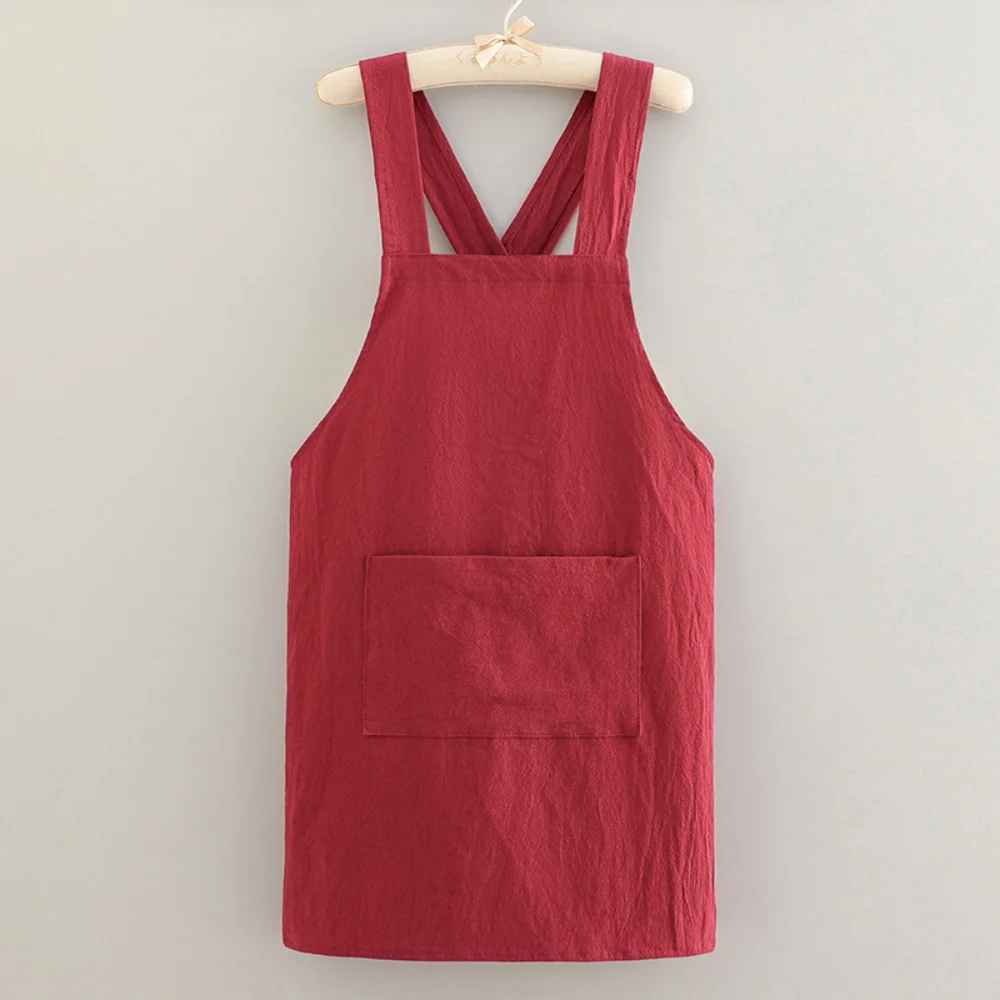 tablier cuisine femme rouge