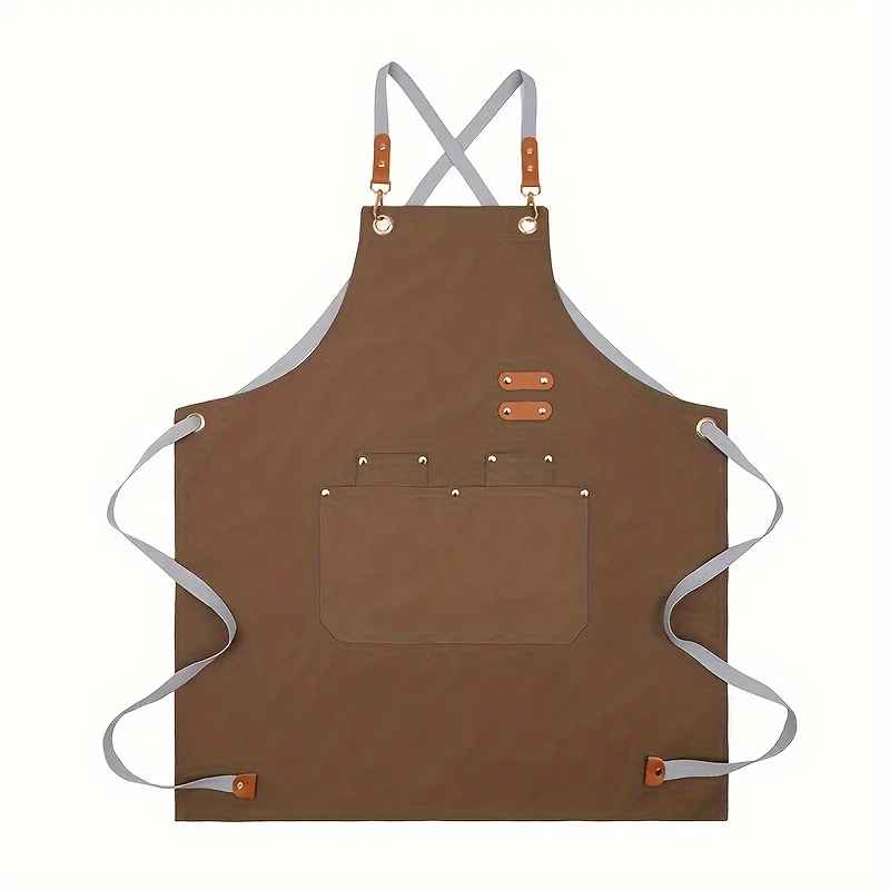 tablier cuisine homme brun