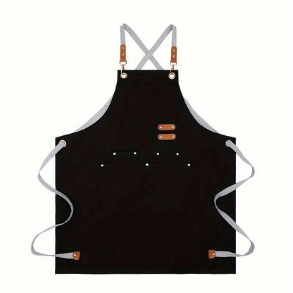 tablier cuisine homme noir