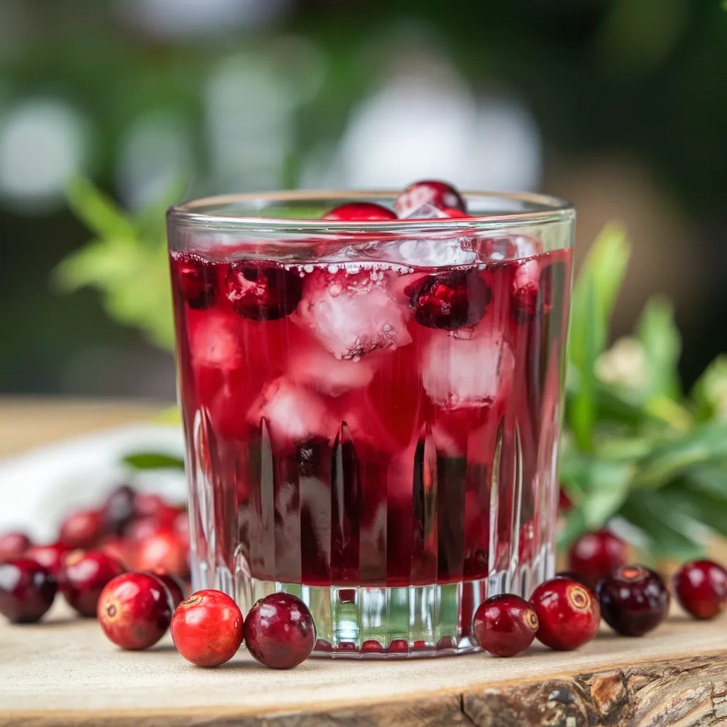 jus de cranberry