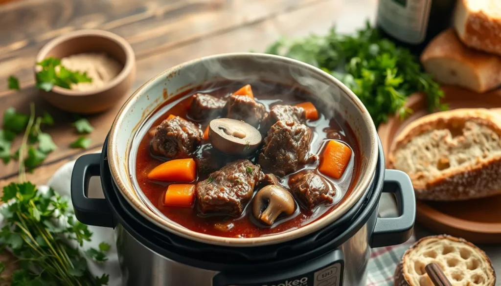 bœuf bourguignon au Cookeo
