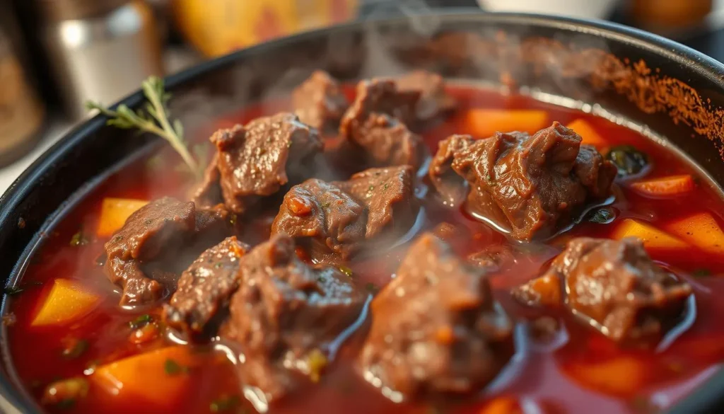 bœuf bourguignon au Cookeo