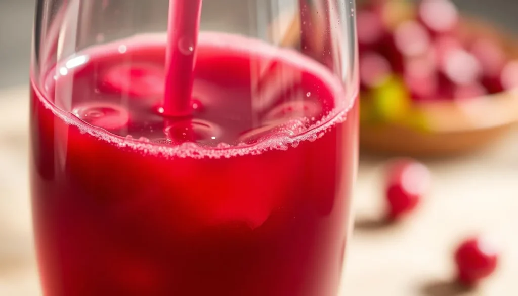 jus de cranberry