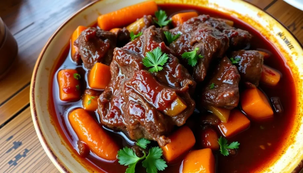 joue de bœuf bourguignonne