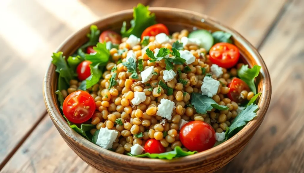 salade de lentilles
