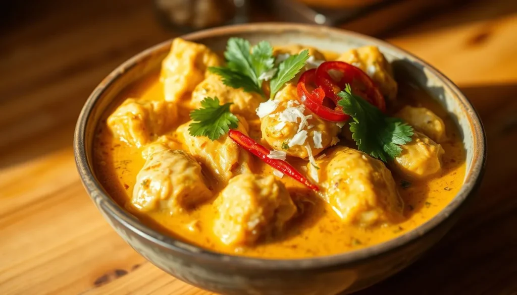 poulet coco curry