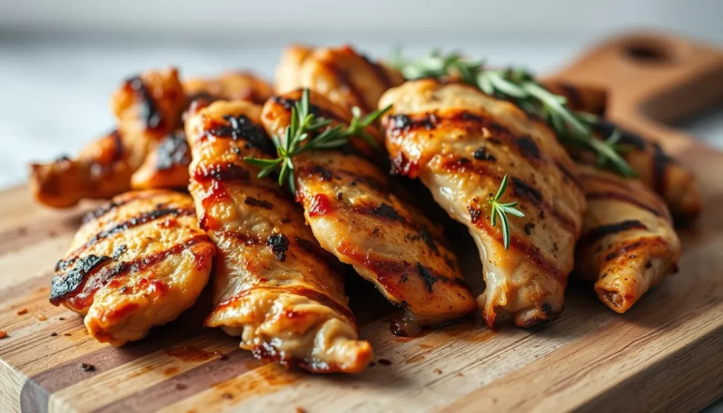aiguillettes de poulet
