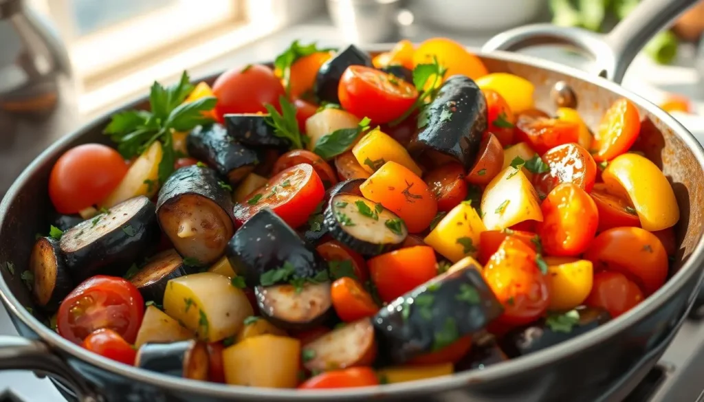 recettes avec courgette et aubergine