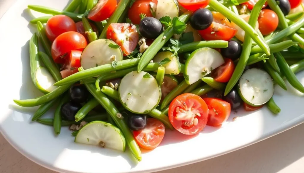 salade de haricots verts