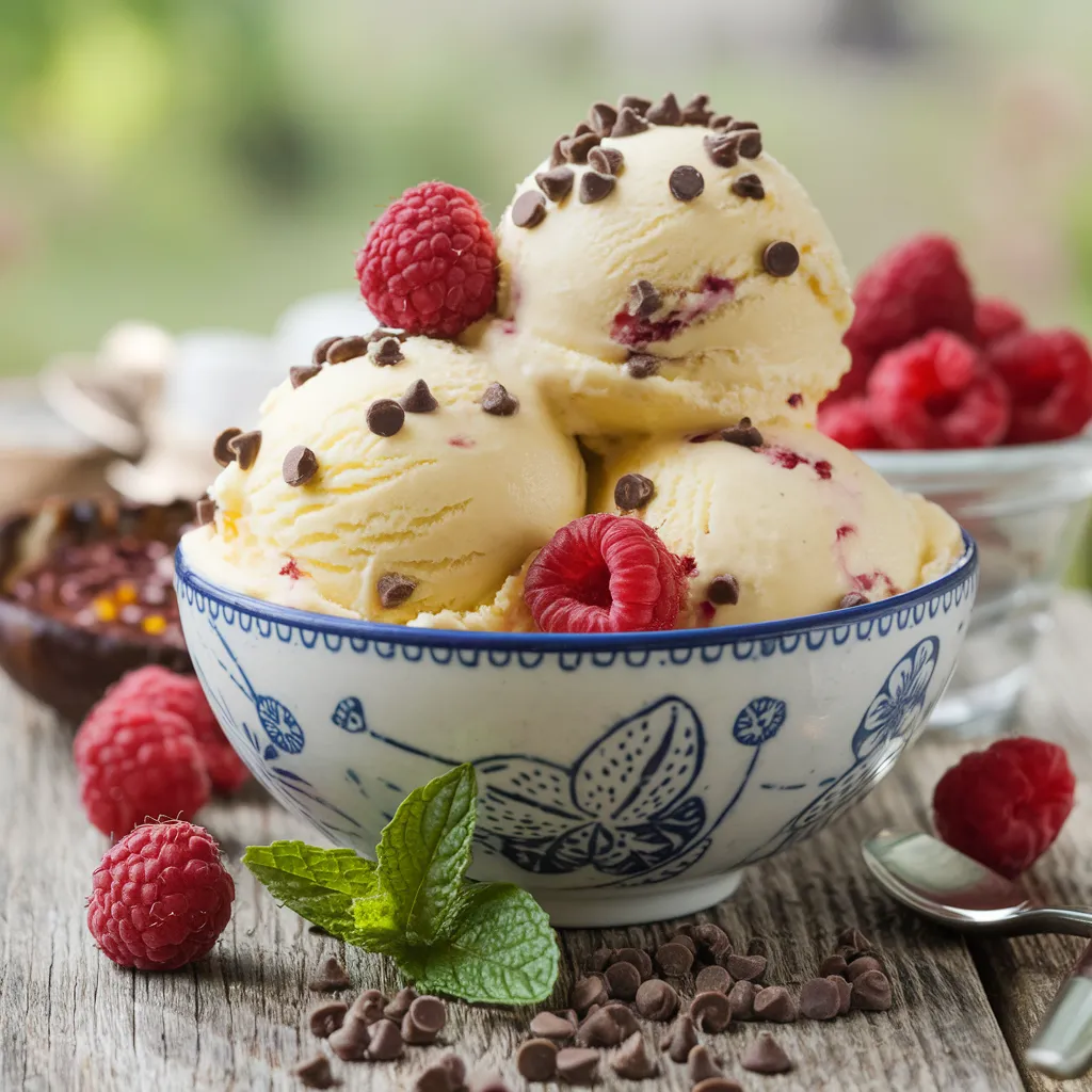 glace maison au fruit de la passion