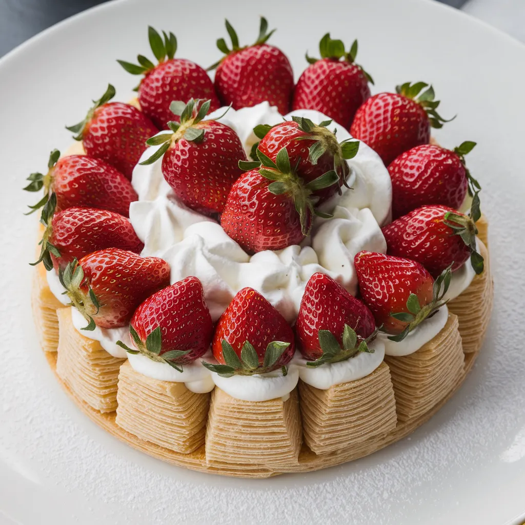 charlotte aux fraises
