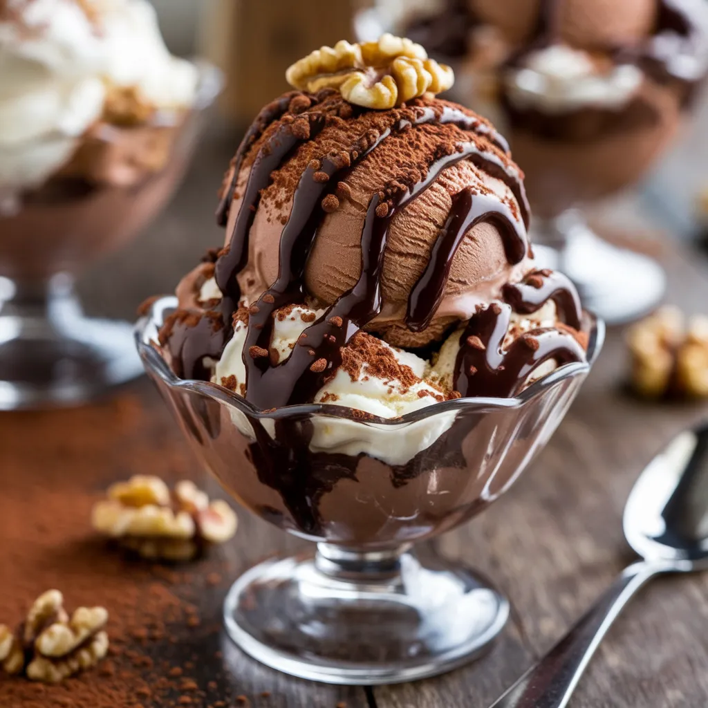 Sundae Ultime au Chocolat et Noisettes