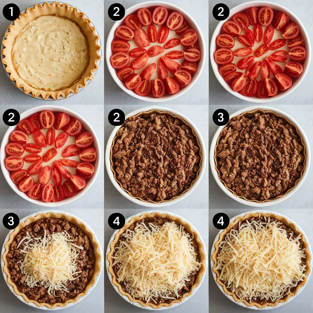 Quiche Thon et Tomate