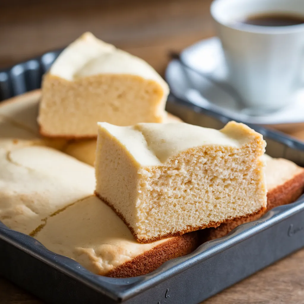 Gâteau de coton au lait concentré