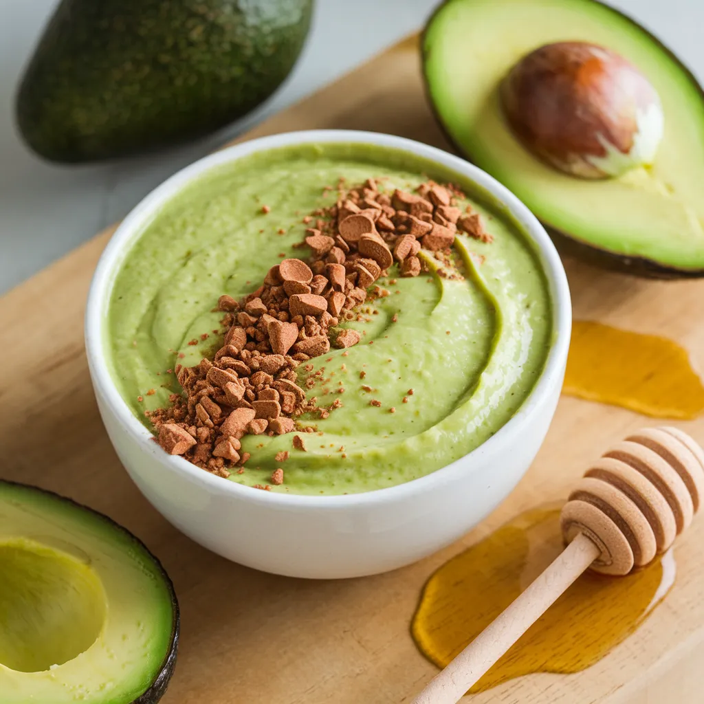 smoothie crémeux à l'avocat
