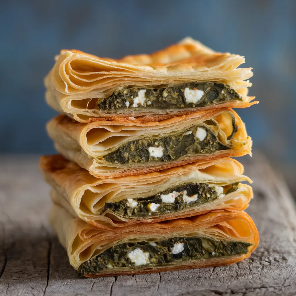 Tourte grecque aux épinards et à la spanakopita
