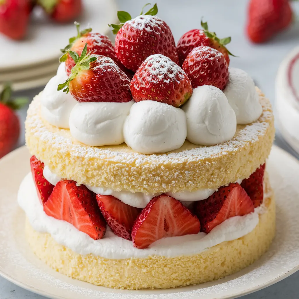 charlotte aux fraises