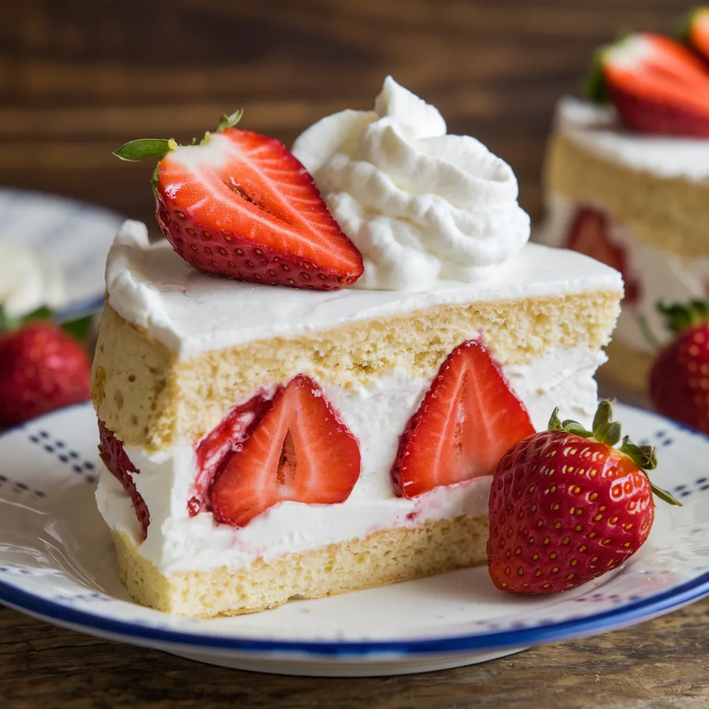 charlotte aux fraises