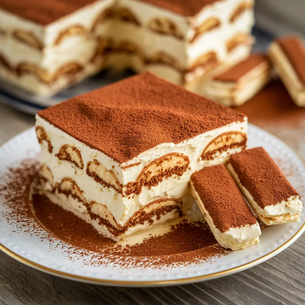 Tiramisu gourmand