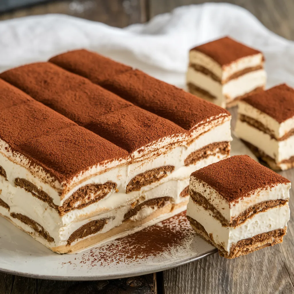 Tiramisu gourmand