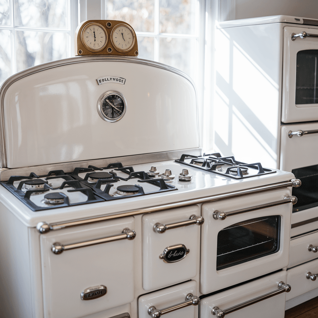 Le nec plus ultra de la cuisinière… de l'époque