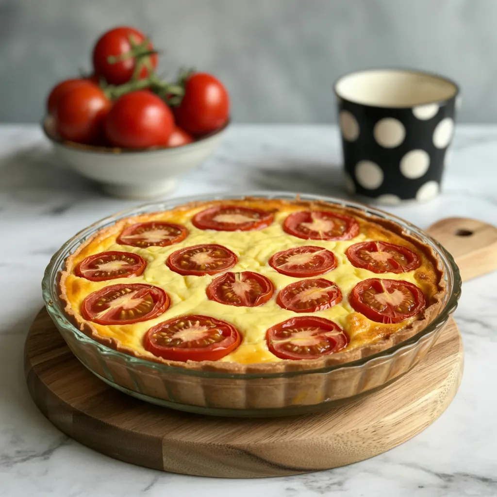 quiche au thon et à la tomate