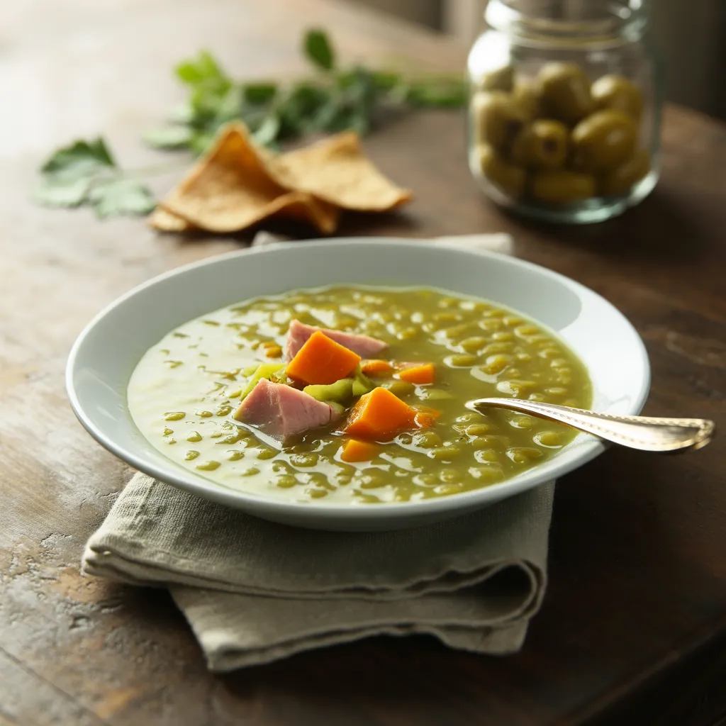Soupe de Pois Cassés Façon Campagnarde